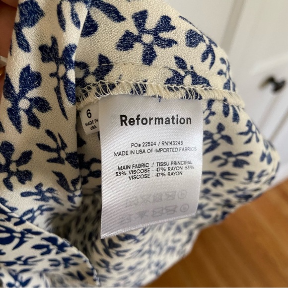 REFORMATION NWOT Rilynn dress - Picture 8 of 9